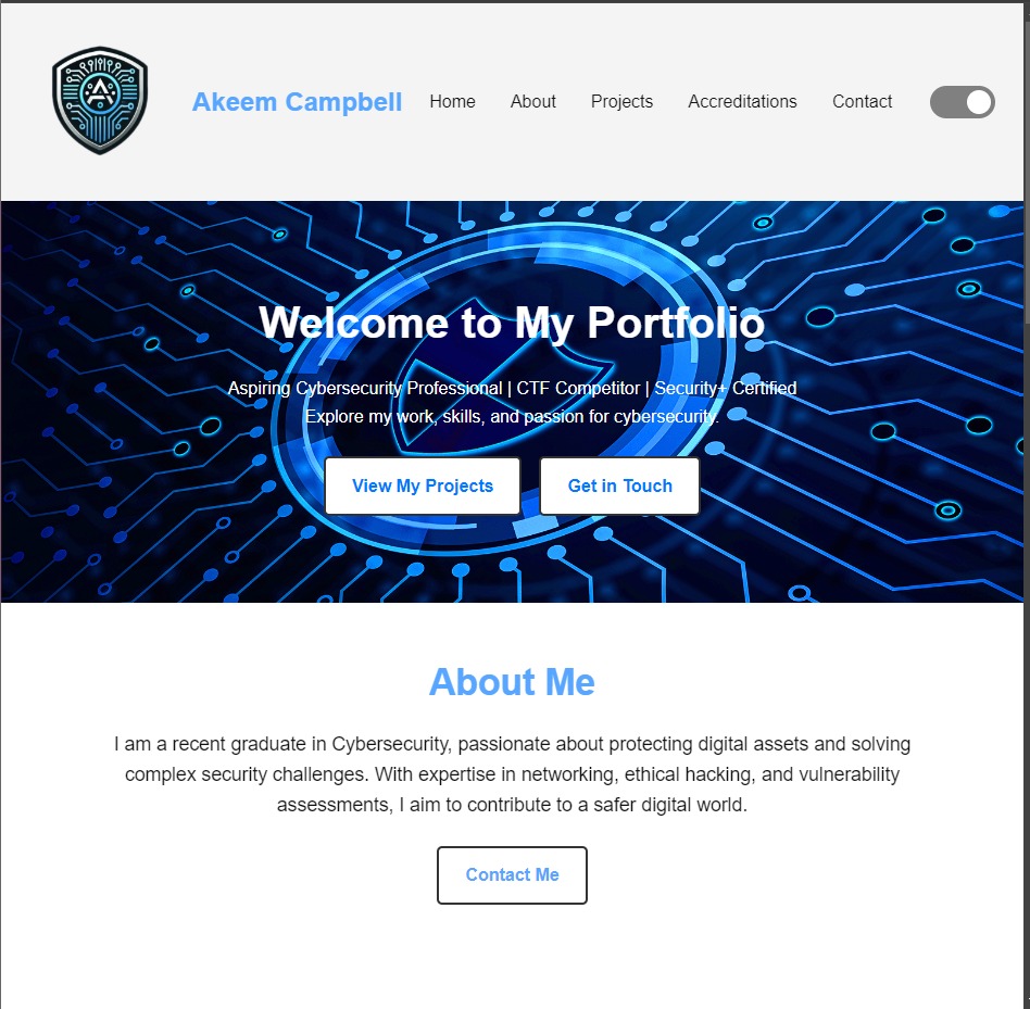 Web Development Project Screenshot 1
